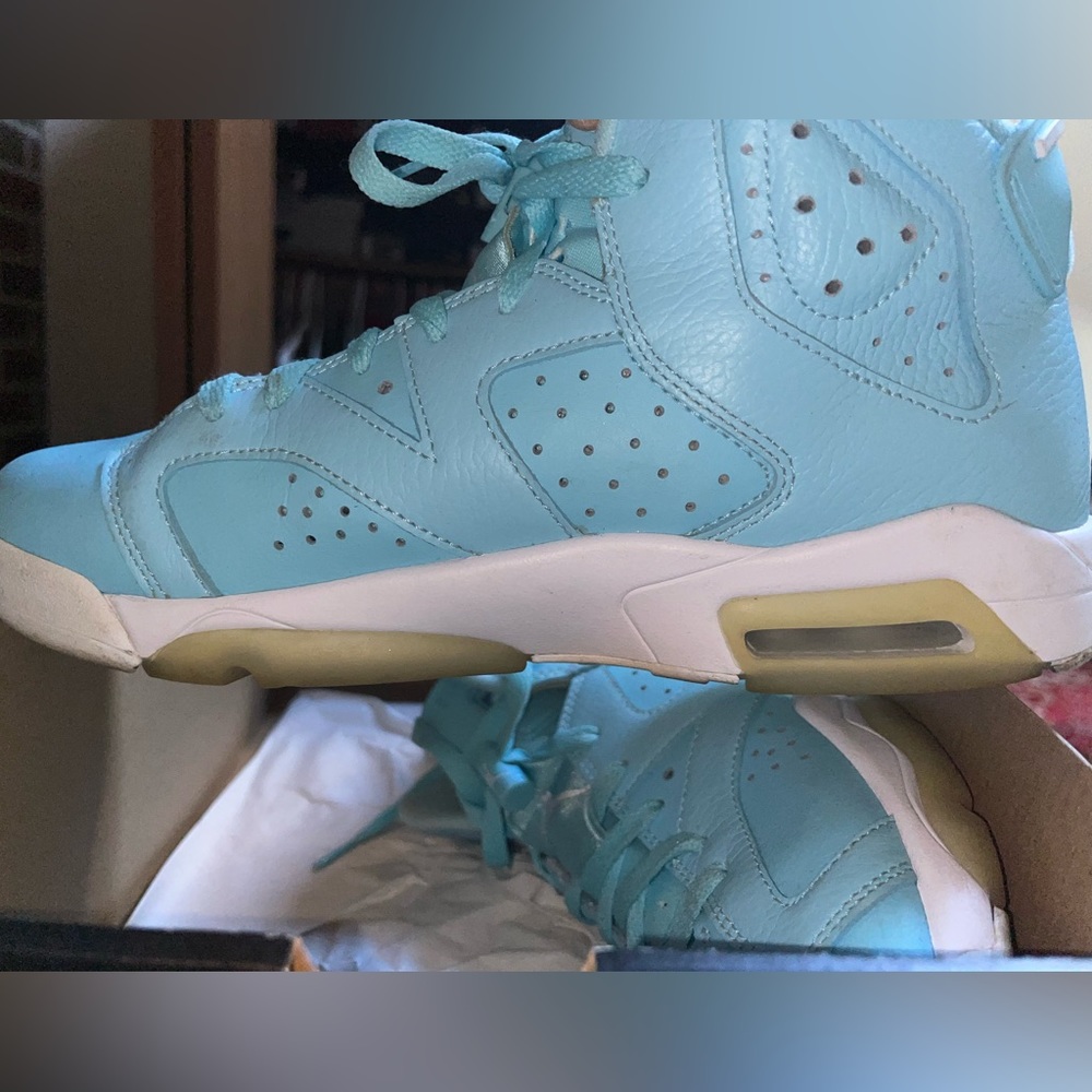 Jordan retro 6 still blue/white - Picture 2 of 8